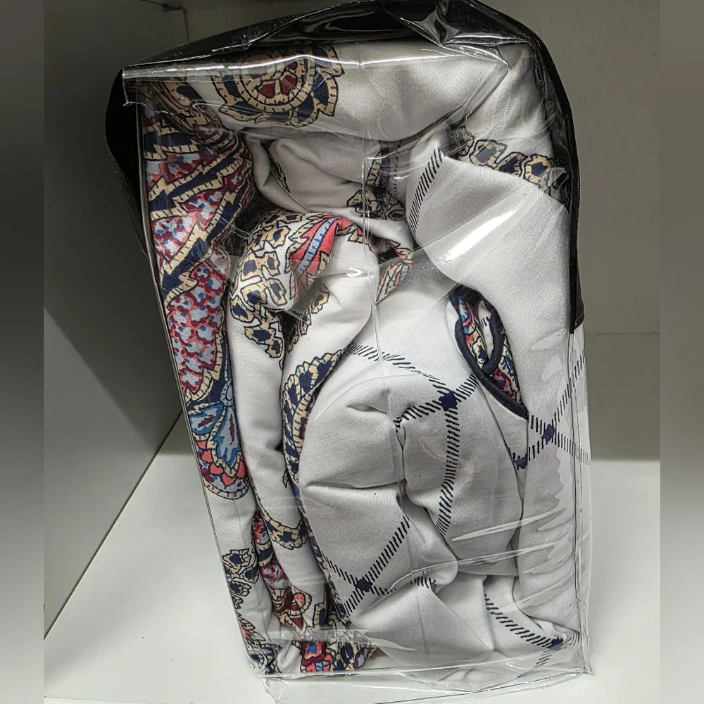 NWT - Ralph Lauren Carter Paisley 3piece KING Duvet Cover Set with Shams